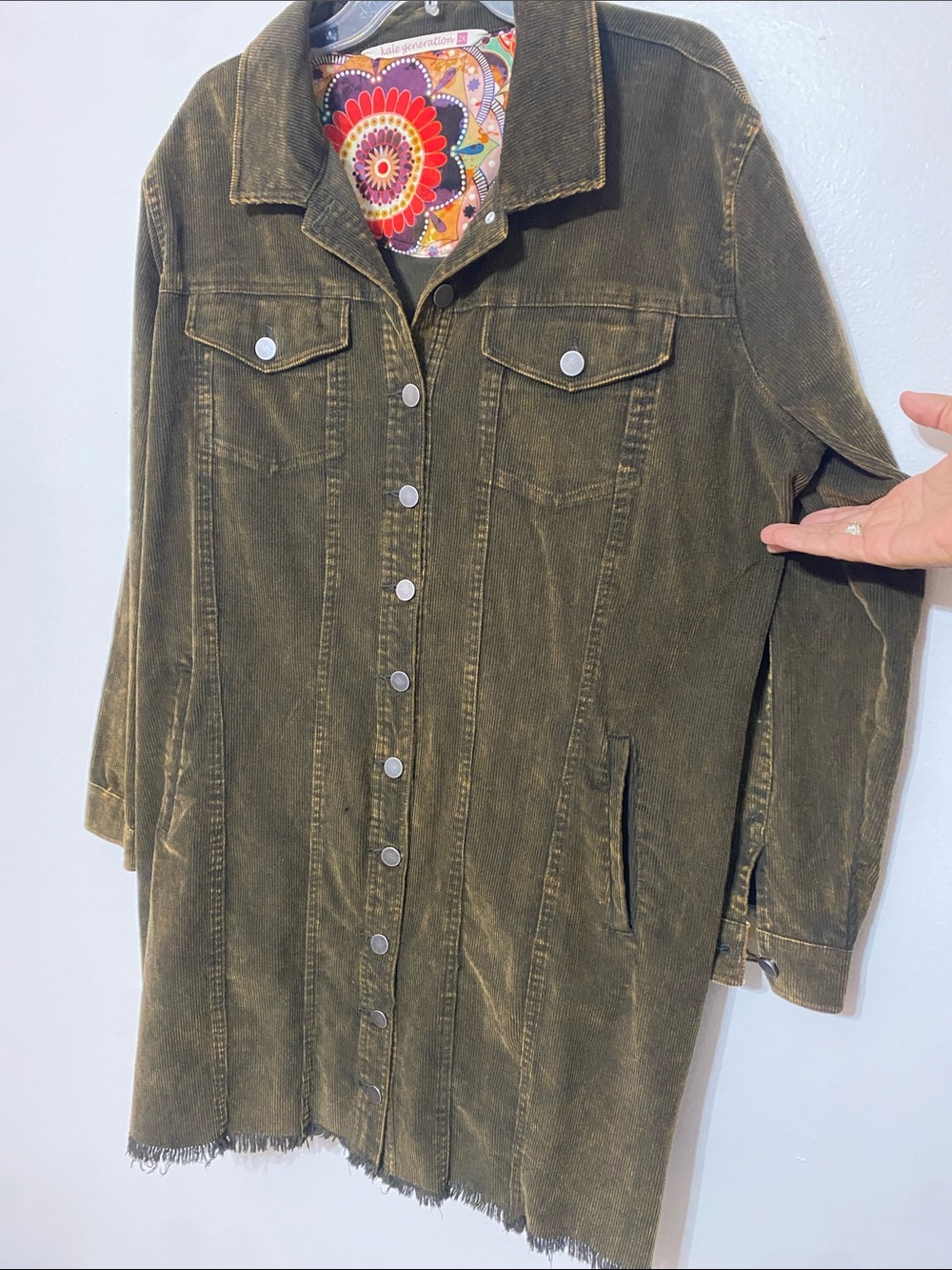 Brown Western Jacket Dress Country Western Style - Picture 6 of 6